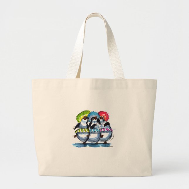 pEnGuIn Um Large Tote Bag (Front)