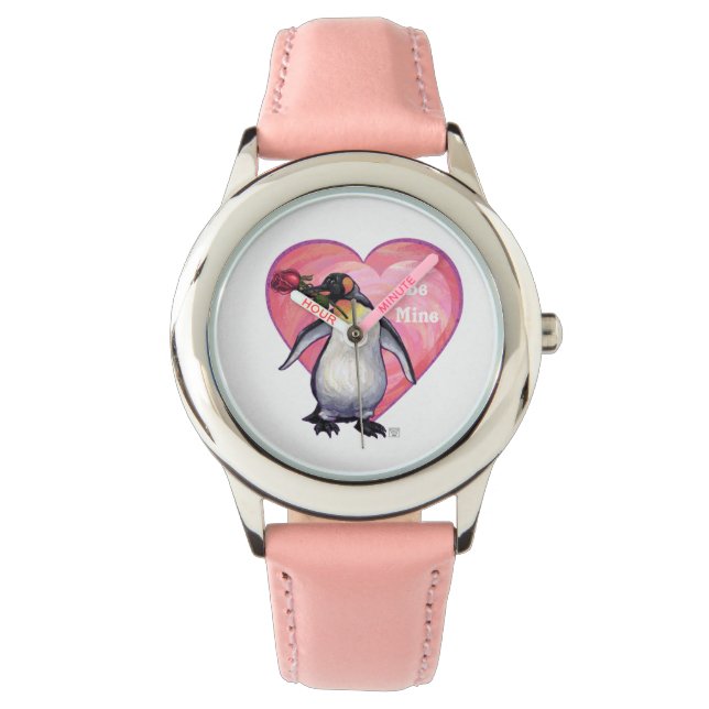 Penguin Valentine's Day Watch (Front)
