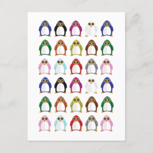 Penguin Variety Postcard
