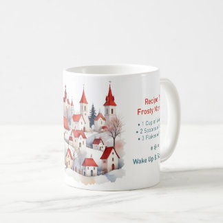Penguin "Wake Up and Sparkle" Winter Mug