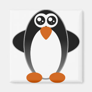 Penguin watery eyes magnet
