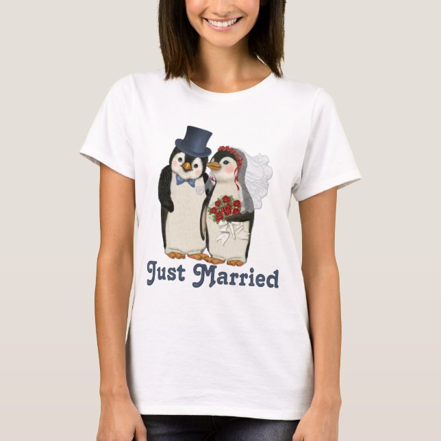 Penguin Wedding T-Shirt (Front)