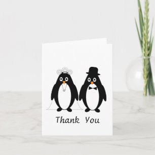 Penguin Wedding Thank You