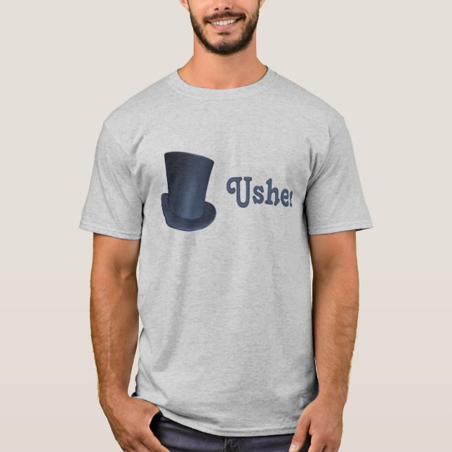 Penguin Wedding - Usher T-Shirt (Front)