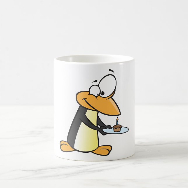 Penguin With A Cupcake Mug (Creator Uploaded)