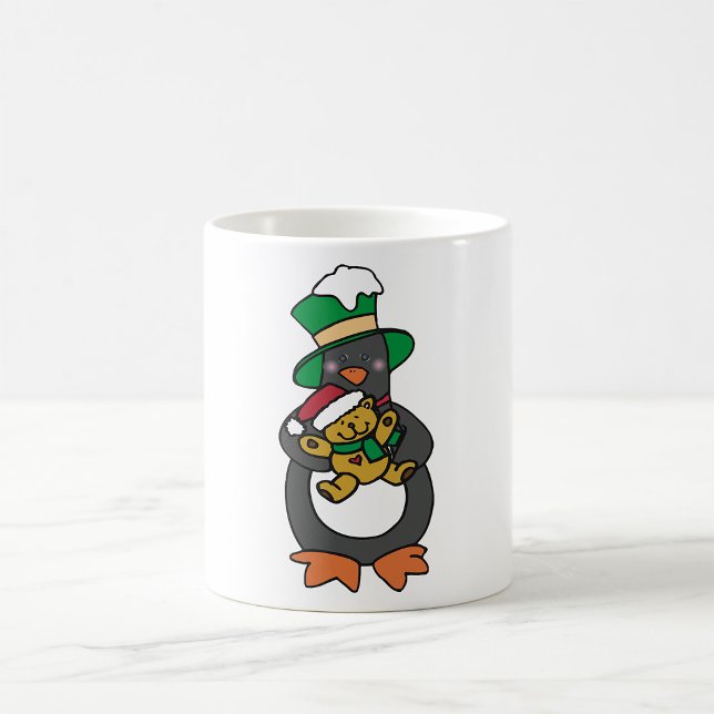 Penguin With A Teddy Bear Mug (Creator Uploaded)
