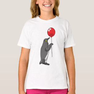 Penguin with Balloon T-Shirt