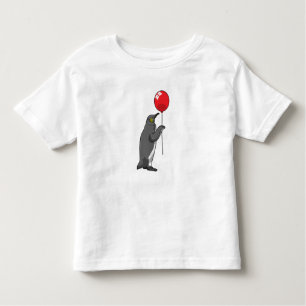 Penguin with Balloon Toddler T-Shirt