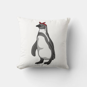 Penguin with Bandana Cushion