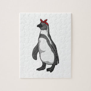 Penguin with Bandanna Jigsaw Puzzle