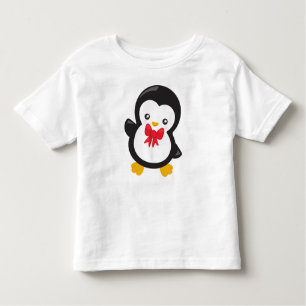 Penguin With Bow Tie, Cute Penguin, Little Penguin Toddler T-Shirt
