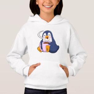 Penguin with Cup of Coffee