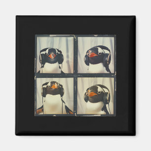 Penguin With Ear Defenders Autism Sensory Autistic Magnet