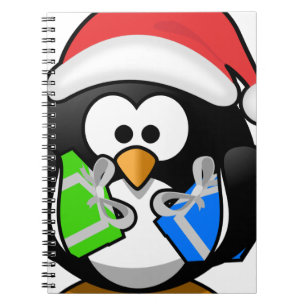 Penguin with Gifts Notebook