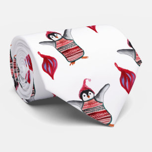 Penguin with Hat Tie