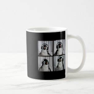Penguin With Headphones Autism Sensory Zoo Penguin Coffee Mug