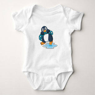 Penguin with Lifebuoy Baby Bodysuit