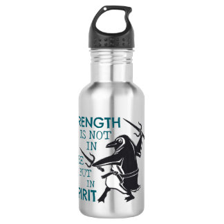Penguin With Sai Motivational 532 Ml Water Bottle