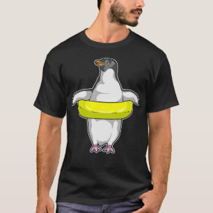 Penguin with Swim ring T-Shirt