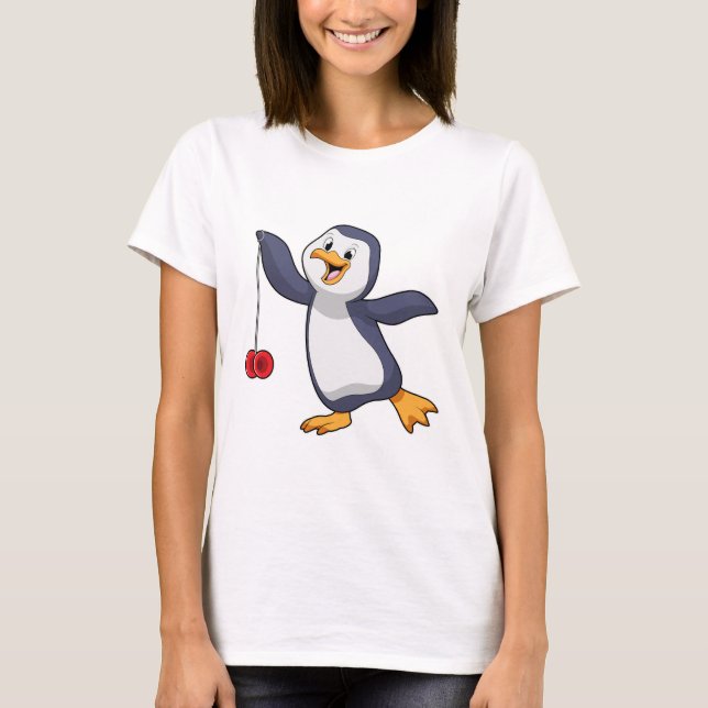 Penguin with Yo-Yo T-Shirt (Front)