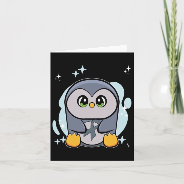 Penguin World Dyslexia Awareness  Card (Front)