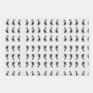 Penguin Wrapping Paper Sheet
