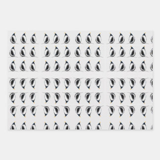Penguin Wrapping Paper Sheet