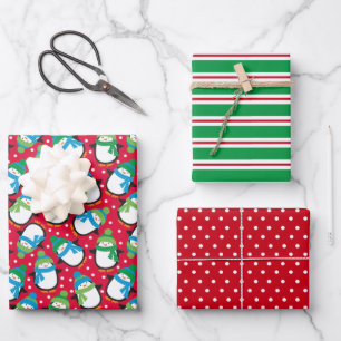 Penguin Wrapping Paper Sheet