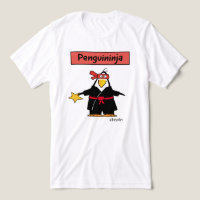 PENGUININJA penguin ninja by Sandra Boynton T-Shir