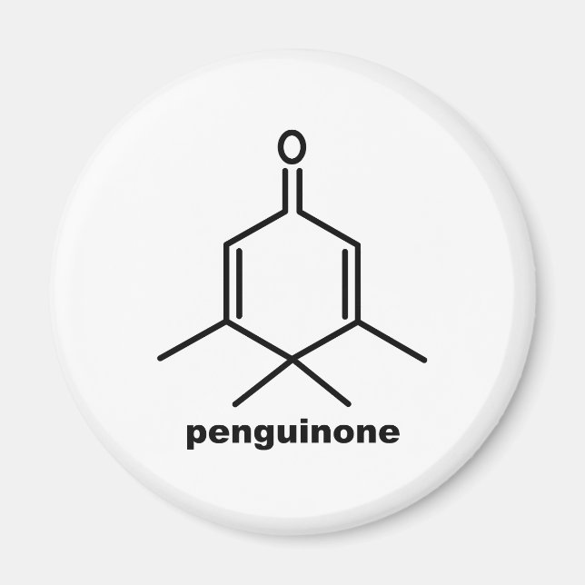 Penguinone Magnet (Front)