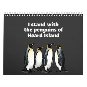 Penguins Against Tariffs Anti Trump Garden Flag   Calendar