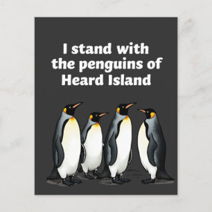 Penguins Against Tariffs Anti Trump Garden Flag Flyer
