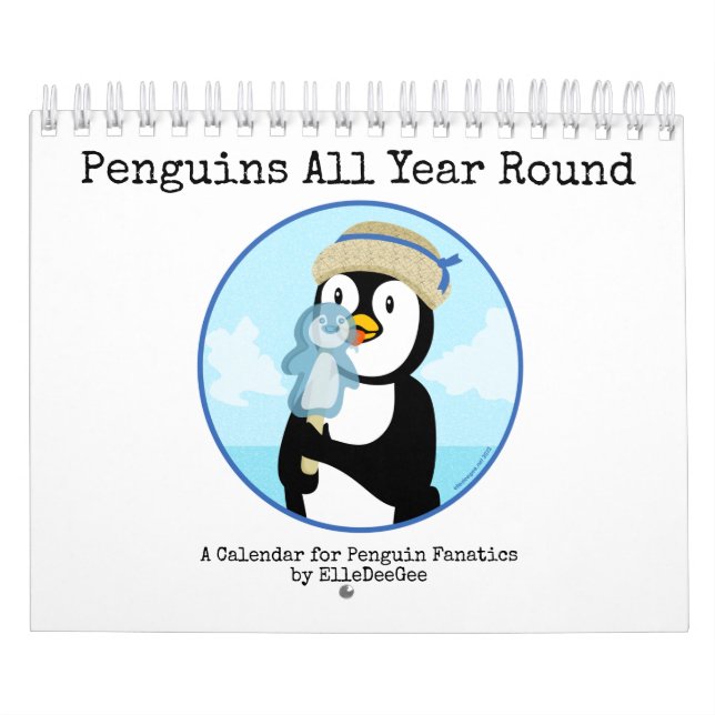 Penguins All Year Round Calendar (Cover)