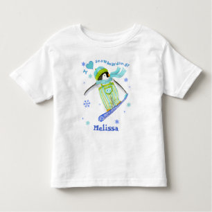 Penguins at Play, Snowboarding, Infant T-shirt