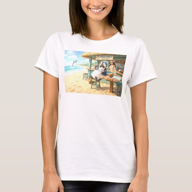 Penguin's Beach bar T-Shirt (Front)
