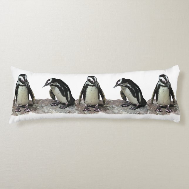 Penguins Body Pillow (Front)
