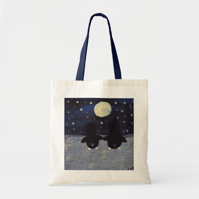 Penguins By Moonlight Bag (Front)