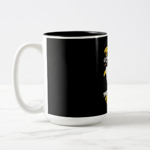 Penguins Can Not Fly I Can Not Fly Two-Tone Coffee Mug