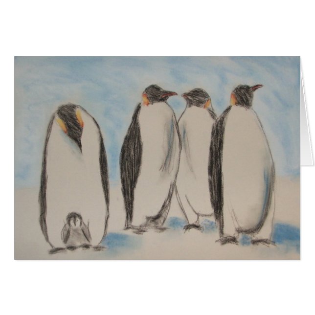 Penguins Card (Front Horizontal)