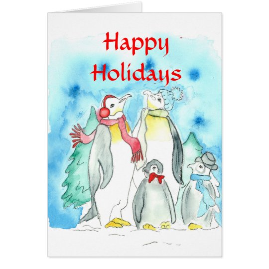 Penguins Card