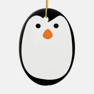Penguins Ceramic Tree Decoration