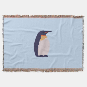 Penguins, chill throw blanket
