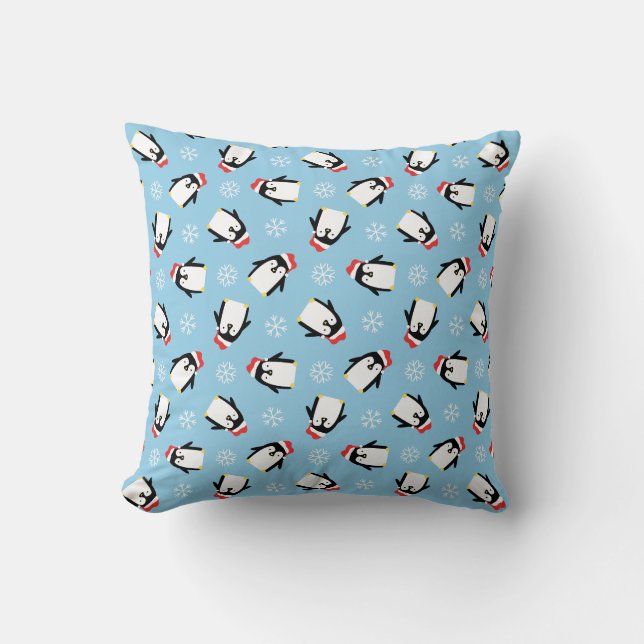 Penguins Cushion (Front)
