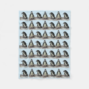 Penguins Fleece Blanket