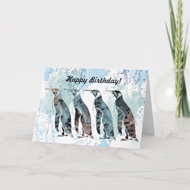 Penguins Friends Forever Card (Front)