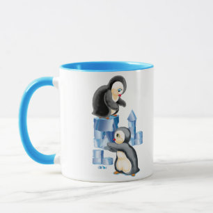 penguins in Antarctica Mug