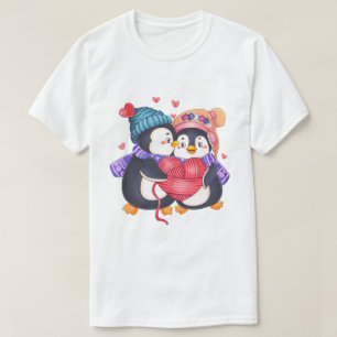 Penguins in Love T-Shirt