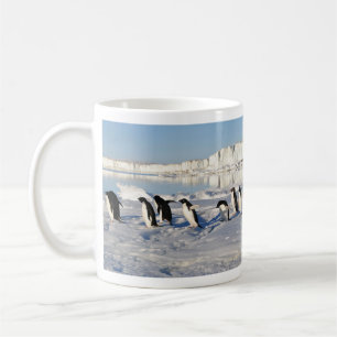 Penguins in the Snow Mug