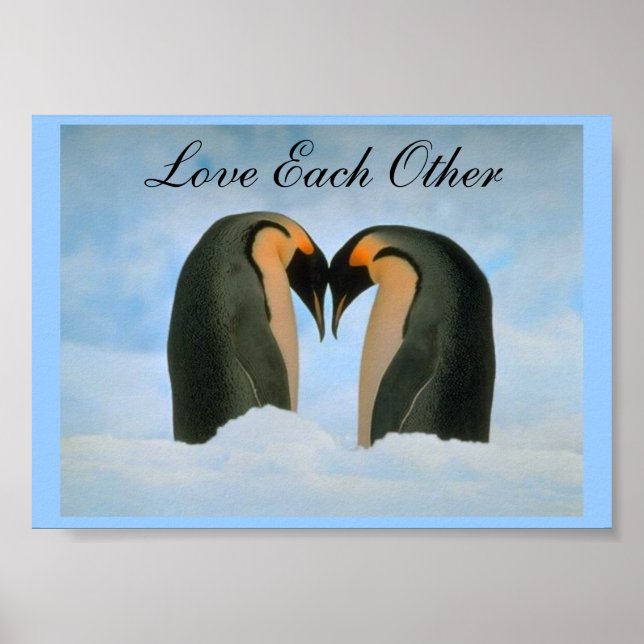 Penguins- Love Each Other Poster (Front)