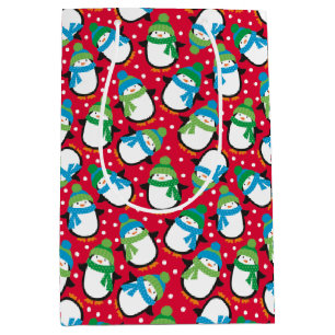 Penguins Medium Gift Bag